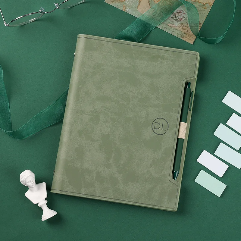 Дневник A5 связующего Noteboo и журнал с кольцами офисный блокнот линии Ежедневник