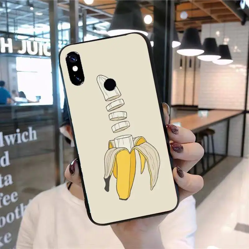 

Fruit Banana Lemon Phone Case For Xiaomi Redmi 7 8 9t 9se k20 mi8 max3 lite 9 note 9s 10 pro