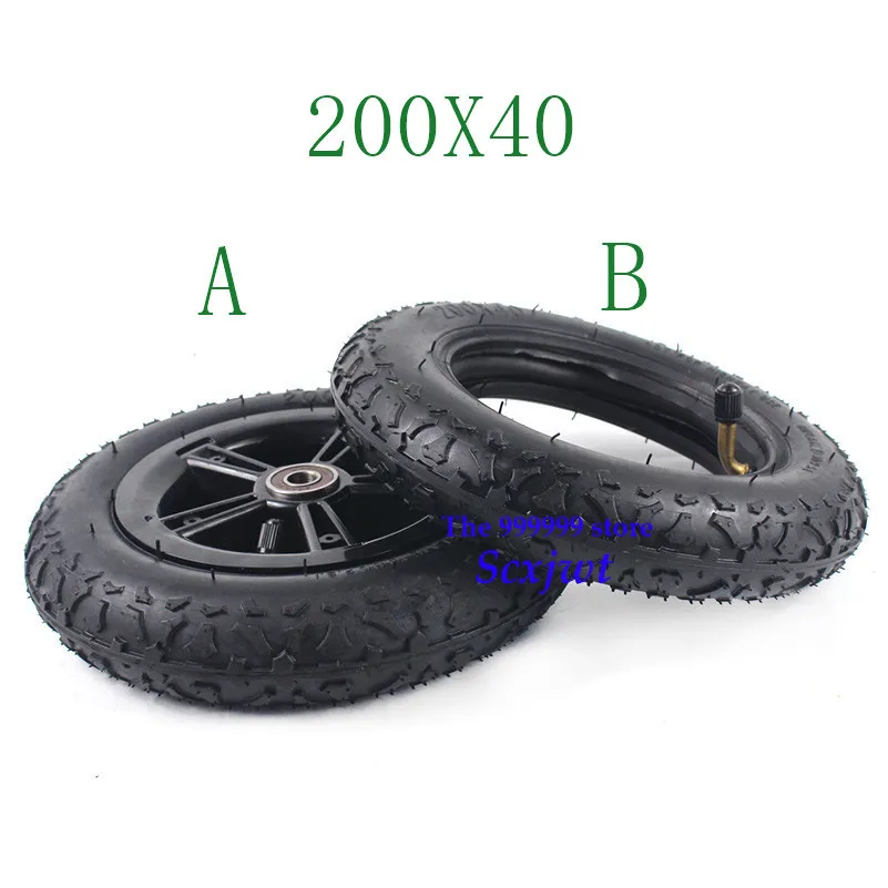 Супер 200X40 складной велосипед Резина для шин скутер Мотоцикл аксессуары детский