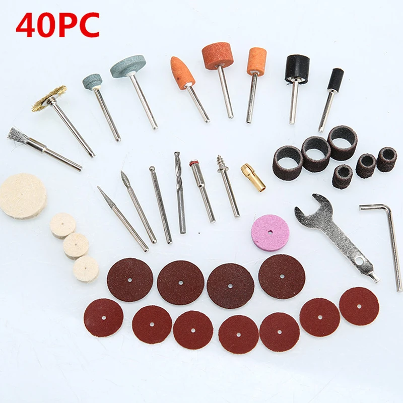 40/78/100/147 шт. электрическая дрель шлифовальный станок вращающийся инструмент