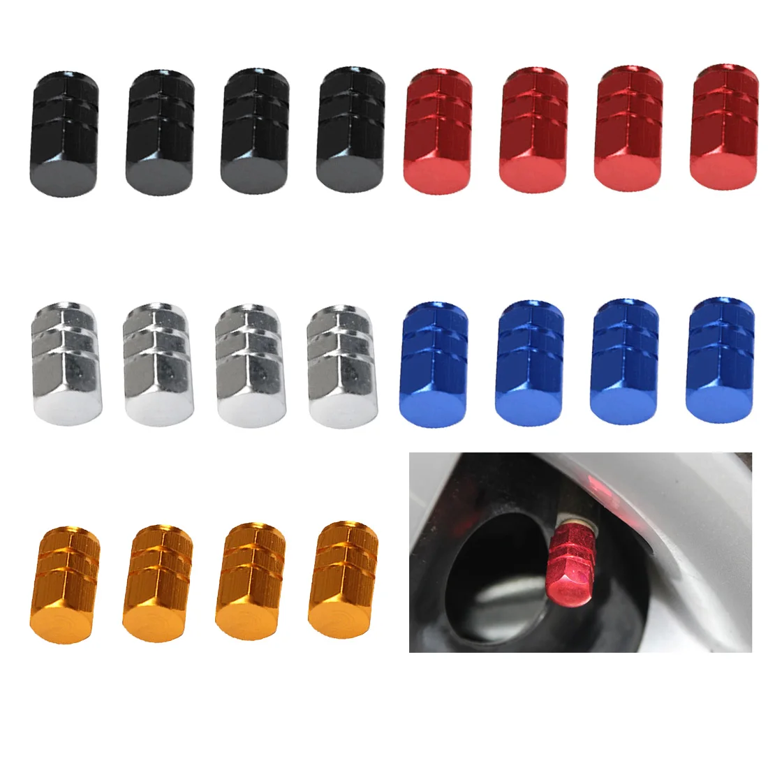 4 шт. колпачки для колесных автомобильных шин клапаны kia soul lada vesta peugeot 207 honda crv citroen