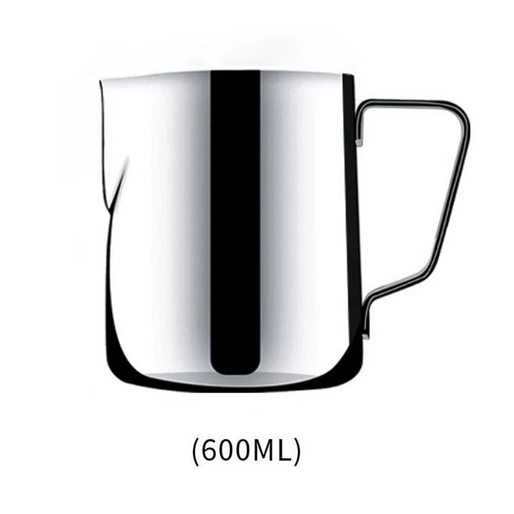 Fashion-Handheld Coffee Creamer Milk Frothing Pitcher Jug Cup With Measurement Mark And Latte Art Pen Jugs Perfect | Дом и сад