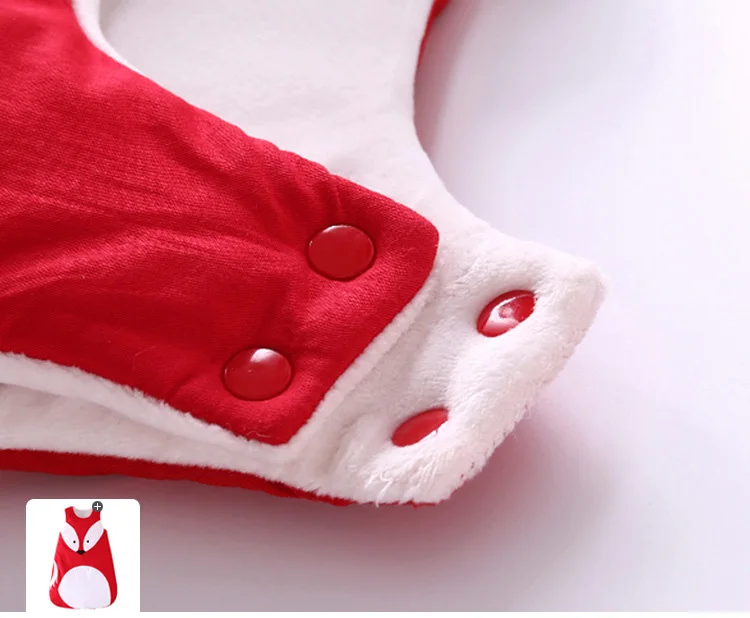 Симпатичная теплая детская коляска с рисунком панды и лисы спальный мешок для