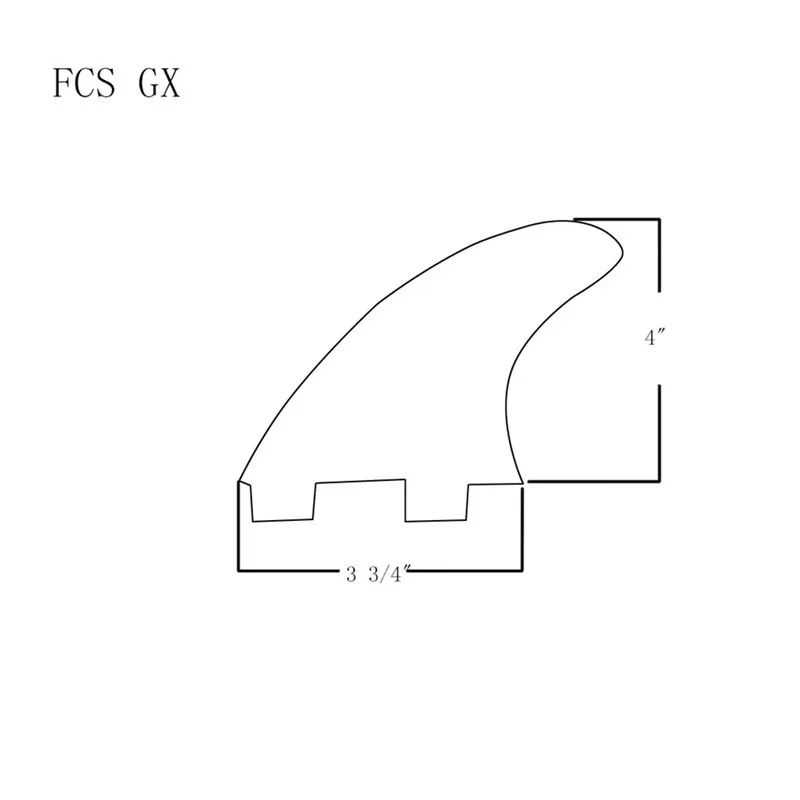 Surf fcs плавники для серфборда quad сзади GX усилительный насос небольшой quilhas