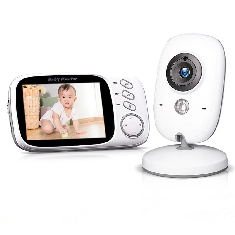 3.2 inch Digital Baby Monitor Nursing Instrument HD Night Vision Surveillance Security Camera Crying Alarm Voice Intercom