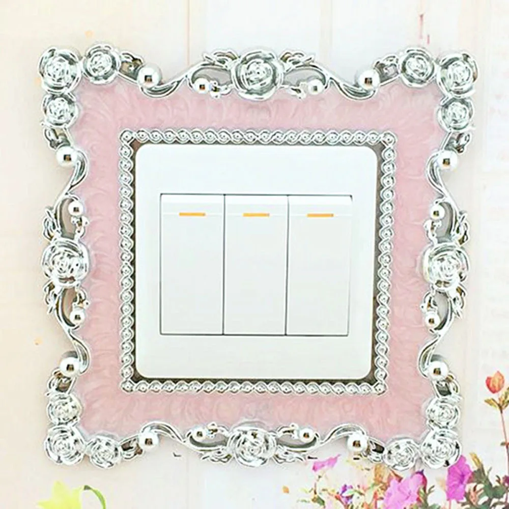 Панель переключателя для дома квадратный переключатель настенный светильник