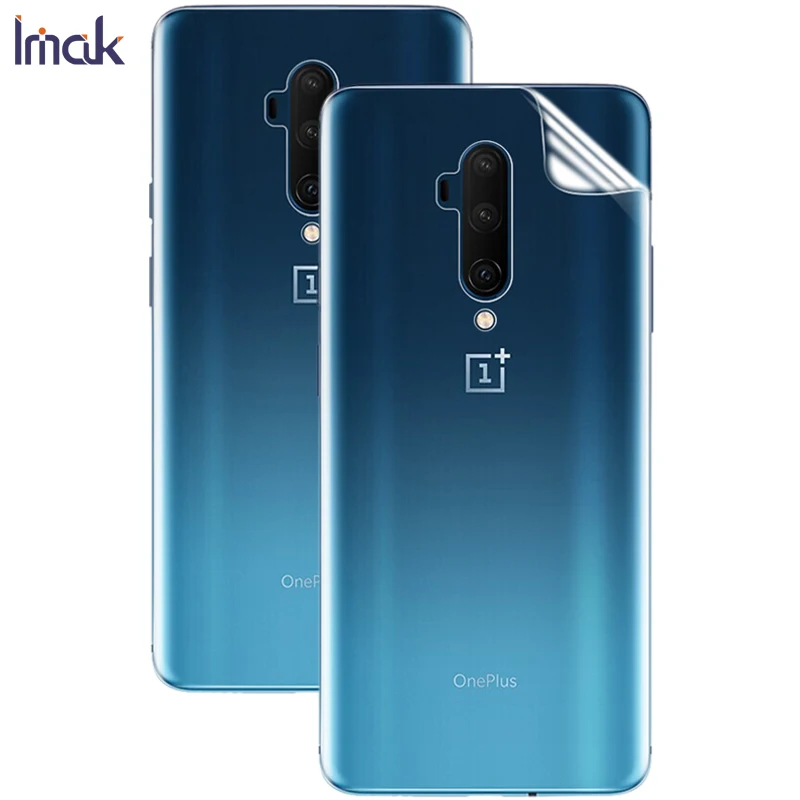 Back Screen 2pcs Imak Hydrogel III для Oneplus 7T Pro One Plus 7T Pro, 2 шт., защита для заднего экрана, передняя, задняя, полное покрытие, мягкая защитная пленка - Цвет: Back Screen 2pcs