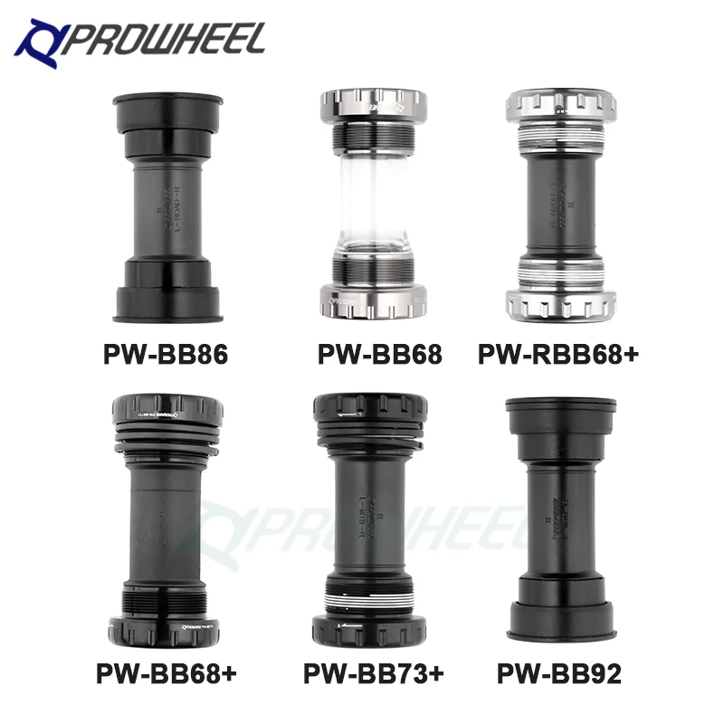 Кронштейн для горного шоссейного велосипеда PROWHEEL BB68/86/73/92/86 BB68/73 мм подходит оси 24