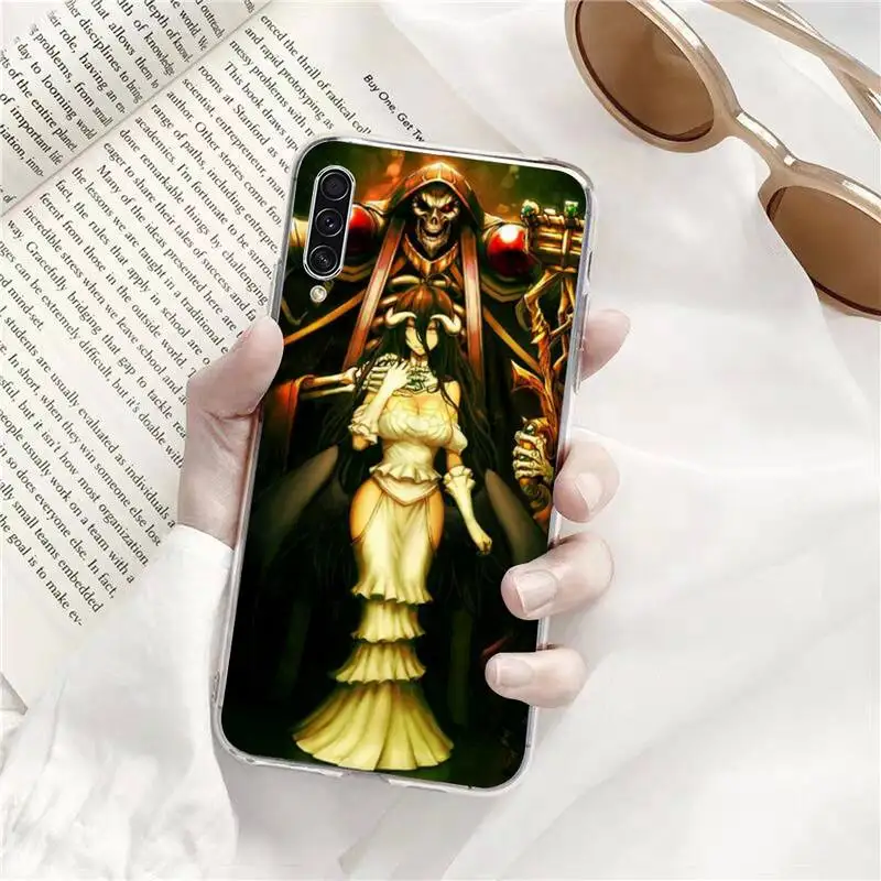 

Horrible skullOverlord Anime Phone Transparent Samsung s9 s10 s20 Huawei honor P20 P30 P40 xiaomi note mi 8 9 pro lite plus