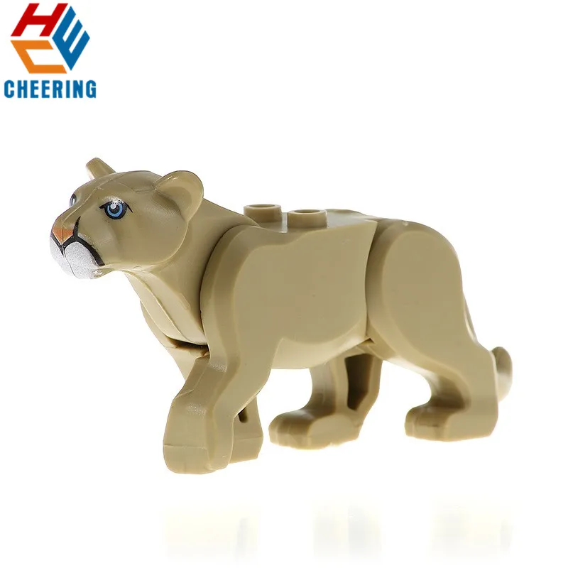 Одиночная распродажа строительные блоки милые животные верблюд с седлом фигурки