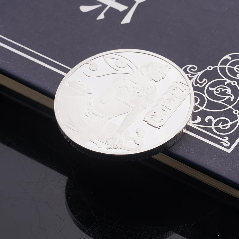 Посеребренные памятные монеты из древнего Египта египетская королева пирамида