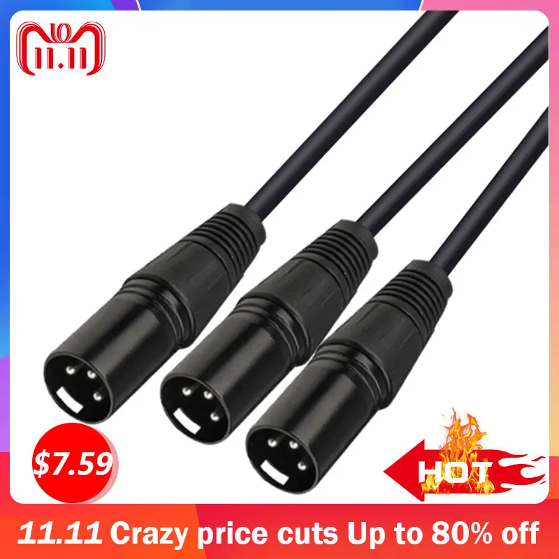 Кабель удлинитель XLR 2XLR для микрофона и гитары|Кабели VGA| |