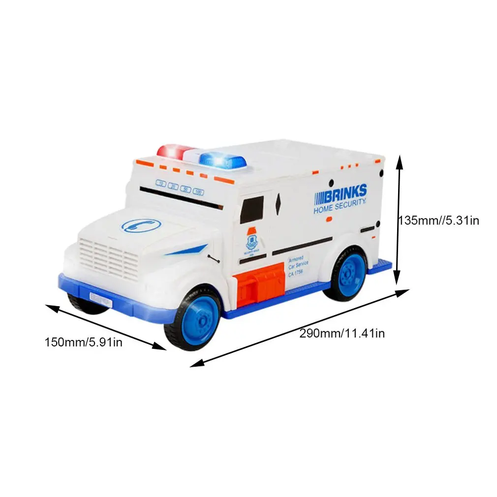 Электрическая Автомобильная игрушка Электронная Копилка для детей мальчиков