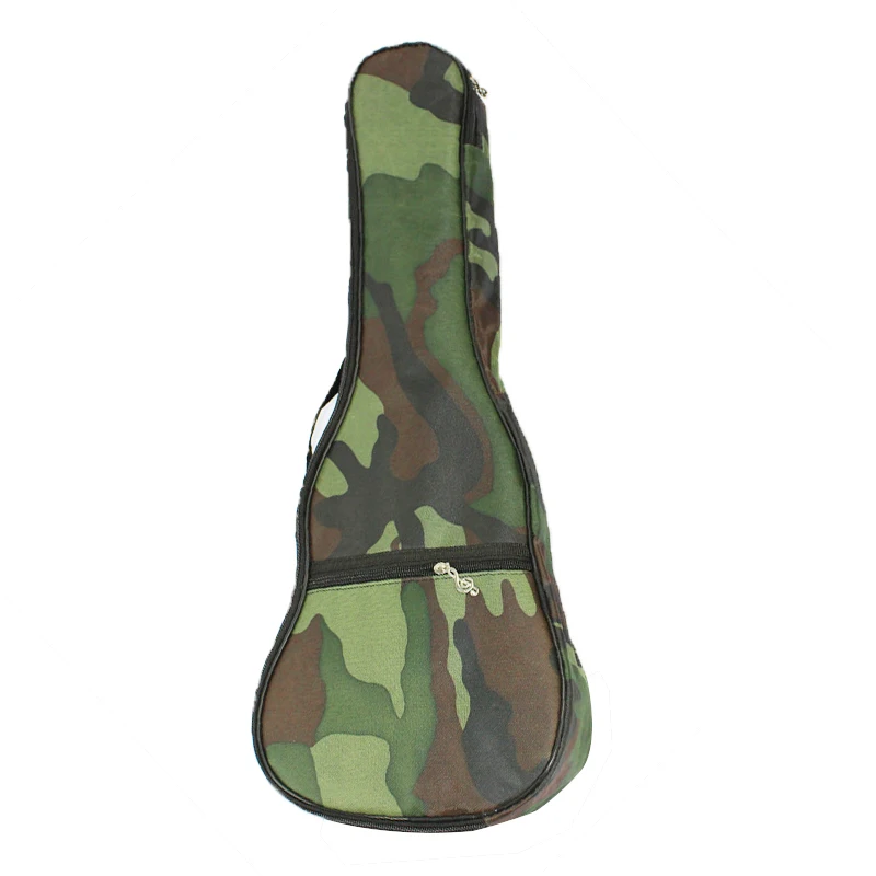 Новая хлопковая зеленая укулеле сумка 21 23 26 дюймов мягкий чехол