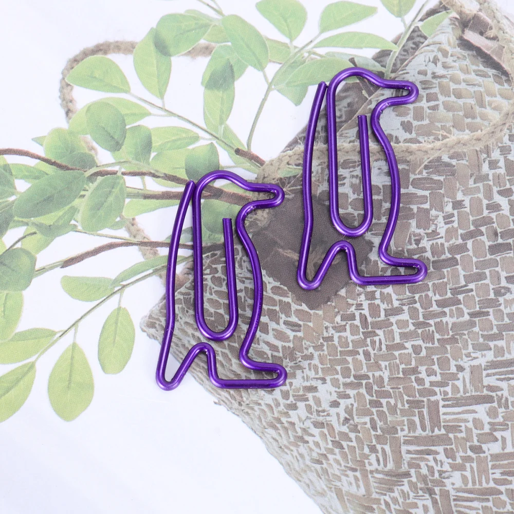 

30Pcs Colored Animal Penguin Paper Clips Colored Mini Penguin Paper Clips Notes Classified Clips Office Shool Stationer