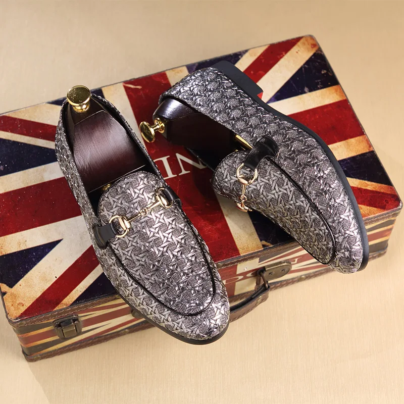 Лоферы мужские в стиле ретро роскошные брендовые удобные мягкие однотонные