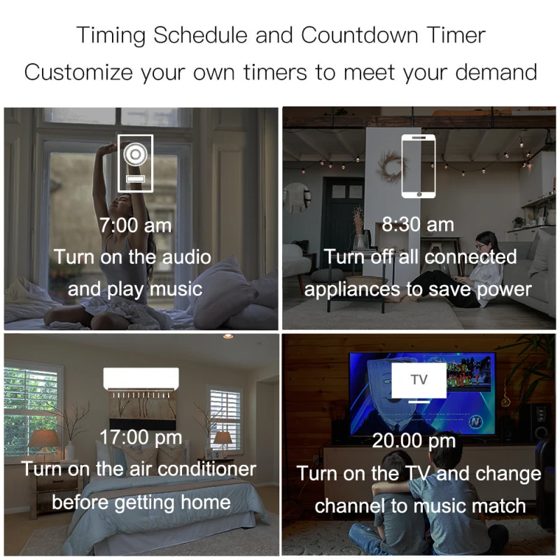 

Smart Wireless WiFi IR Remote Controller Infrared Air Conditioner TV Voice Control Work with Alexa Google Home