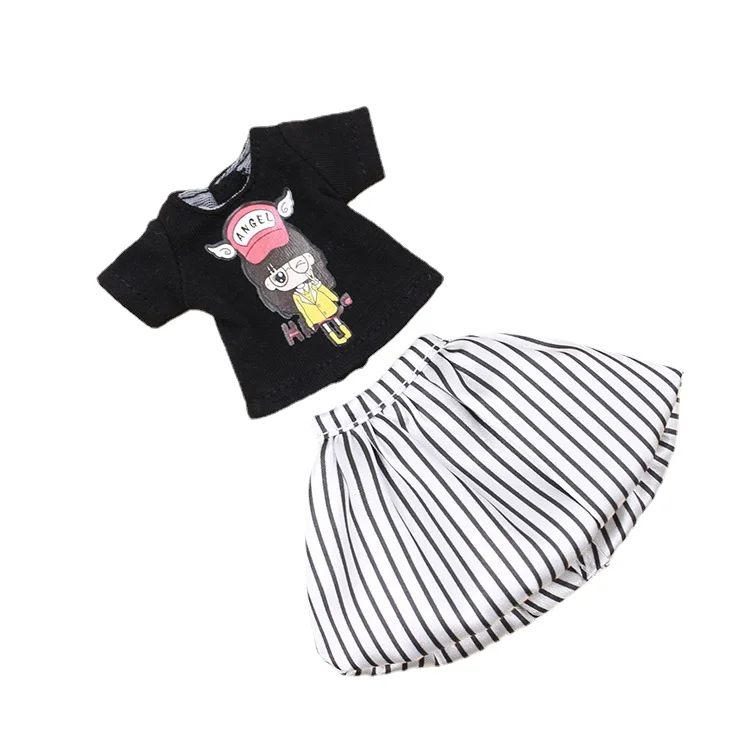 

Одежда для кукол Blythe, футболка, короткая юбка