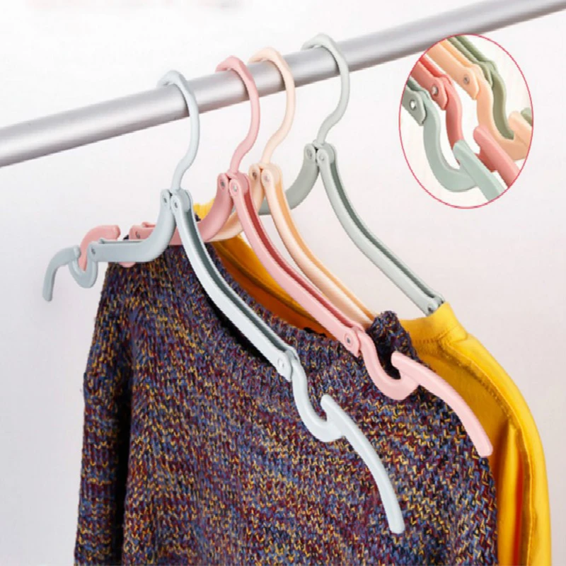 Портативная дорожная Волшебная складная вешалка для одежды нескользящая
