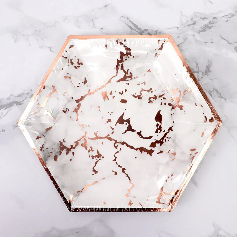 10inch plate 8pcs Черные розы тема вечерние одноразовые бумажные тарелки салфетки для стаканчиков соломенная мраморная посуда наборы дети День рождения Свадебные украшения - Цвет: 10inch plate 8pcs