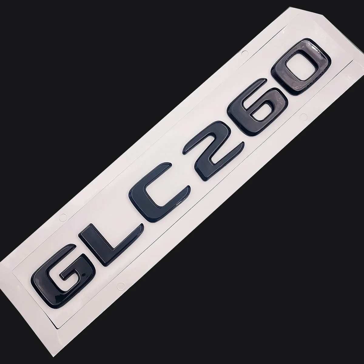 Оригинальный размер 1:1 эмблема заднего хвоста автомобиля с номером буквы стикер
