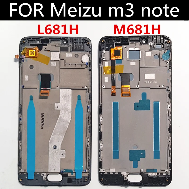 5 &quotдля Meizu m3 note LCD L681H M681H ЖК дисплей с сенсорным экраном дигитайзер Замена для NOTE 3