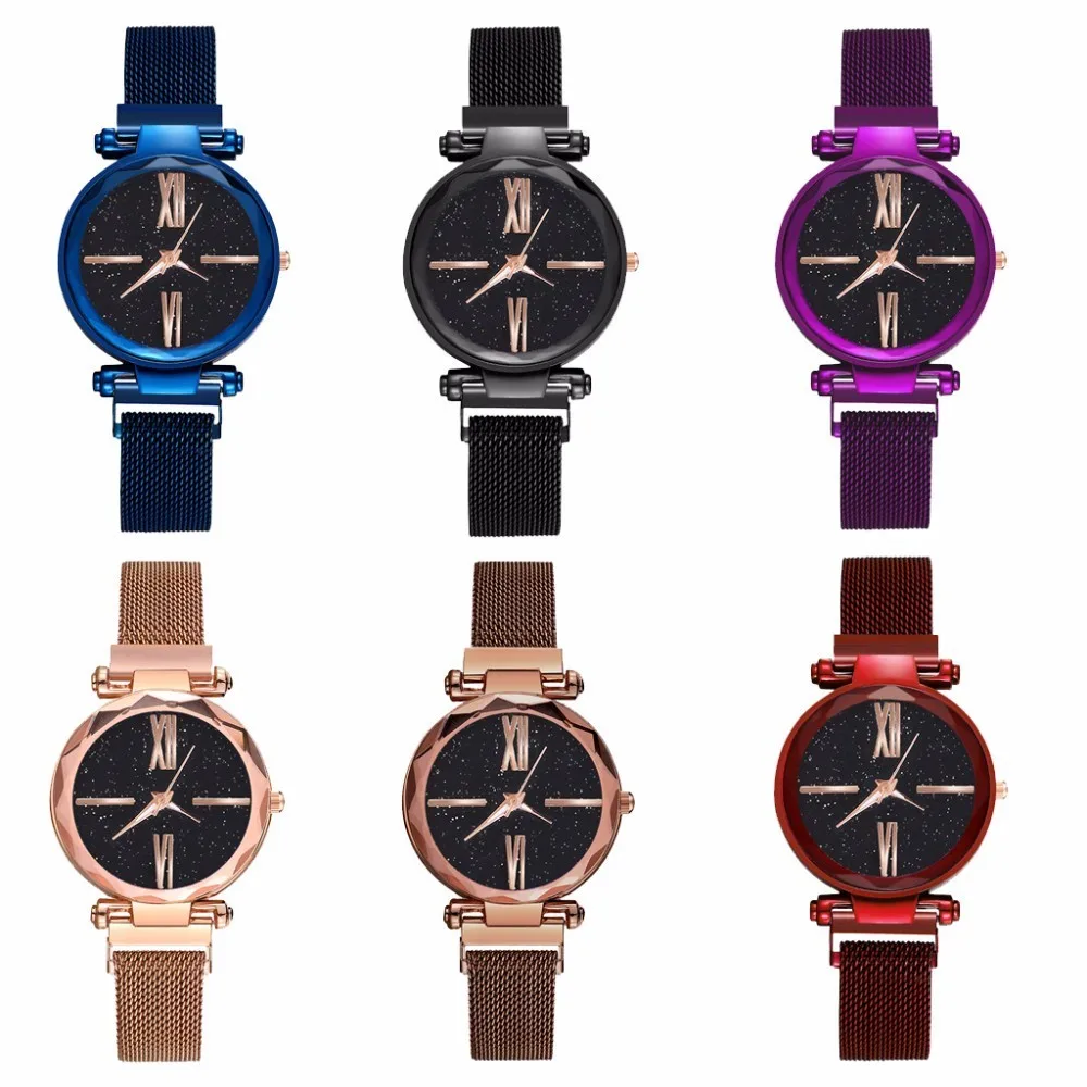 

Luxury Women Watches Elegant Starry Sky Women's Watches Quartz Clock Fashion Ladies Wrist Watch reloj mujer relogio feminino