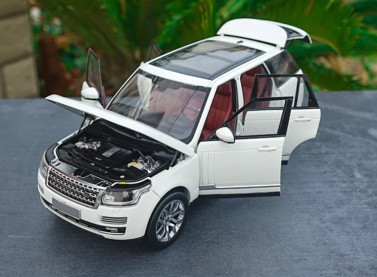1/18 SUV автомобиль Welly GTAutos литая металлическая модель автомобиля SUV игрушки для мальчика подарок Белый Черный Коллекция оригинальная коробка
