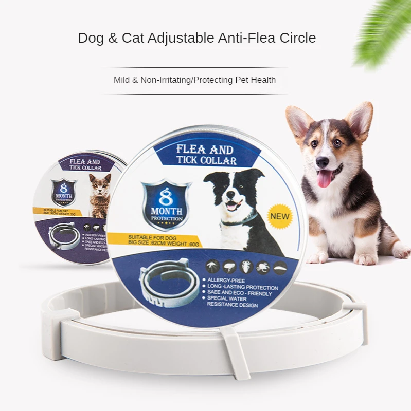 

2020 Dog Collar Mosquitoes Repellent Collar Insect Control Collar For Pet Dogs Cats Anti Flea Ticks Lice Prevents Free Shipping