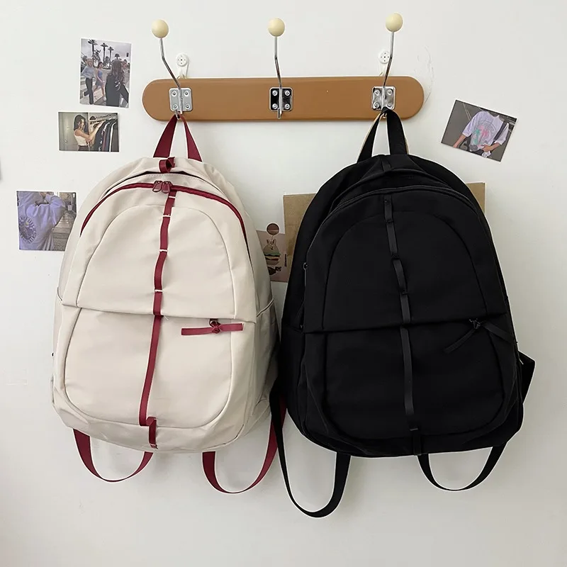 Новый школьный ранец Ins, Женский Осенний школьный рюкзак для студентов колледжа, нишевая дизайнерская сумка для компьютера, простой студенч...