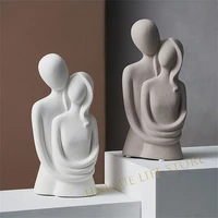 diy abstract figures candle silicone mold diy family couples aromatic plaster candle making craft gifts home decor accessories