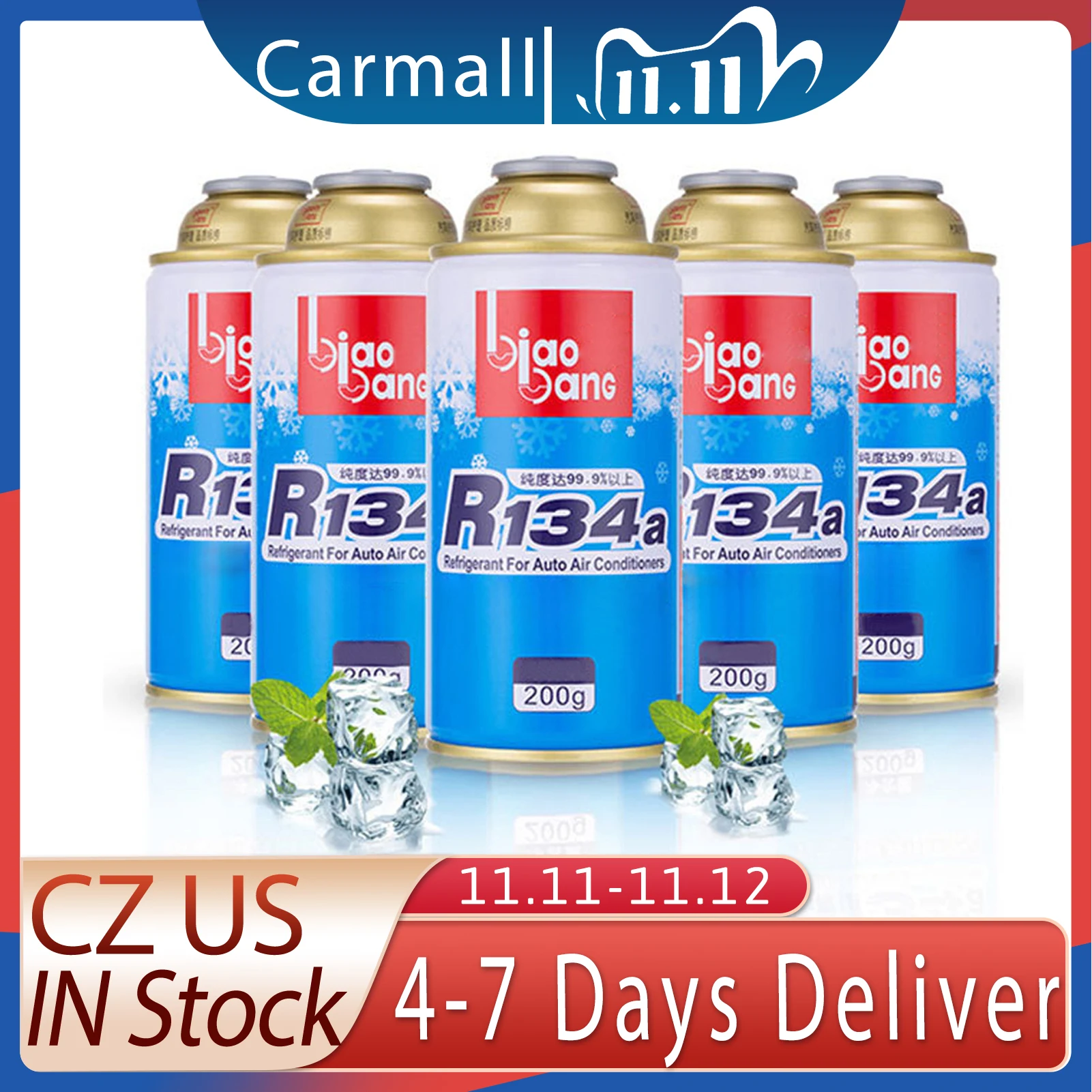 200 мл автомобильный Кондиционер хладагент охлаждающий агент R134A экологически