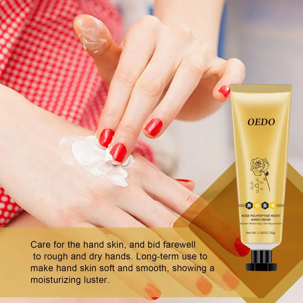 

Восстанавливающий крем для рук с экстрактом свежих цветов, увлажняющий отбеливающий крем для кожи против трещин, полипептидный крем для ру...