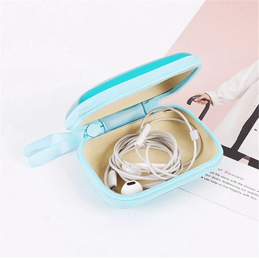 Металлический Чехол Контейнер для монет наушников Защитный ящик хранения