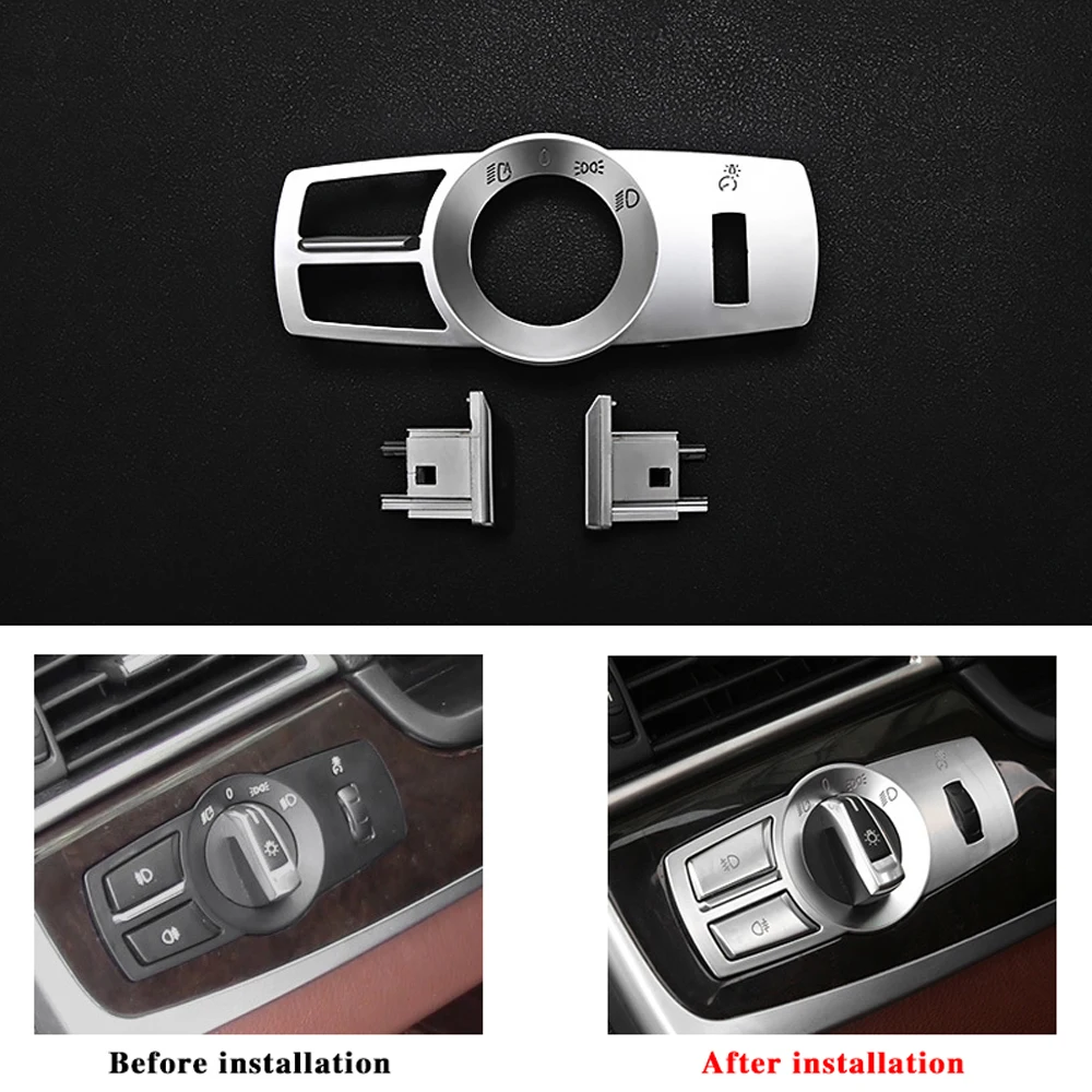 

Headlight Switch For F10 F01 F30 E60 E90 BMW 3 5 7 series High Quality Front Lamp Adjust Switch Head Light Buttons Replacement