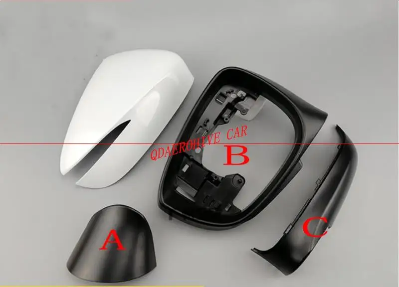 

QDAEROHIVE Car Side Mirror Lower Cover Rearview Mirror Shell housing Cap For Mazda CX-4 CX-5 2015-2018