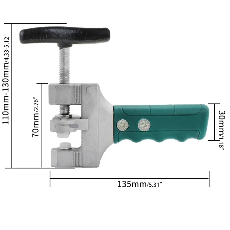 

Handheld Glass Cutter Divider Hand Grip Tile Cutter Opener Breaker Mirror Quick Opening Set