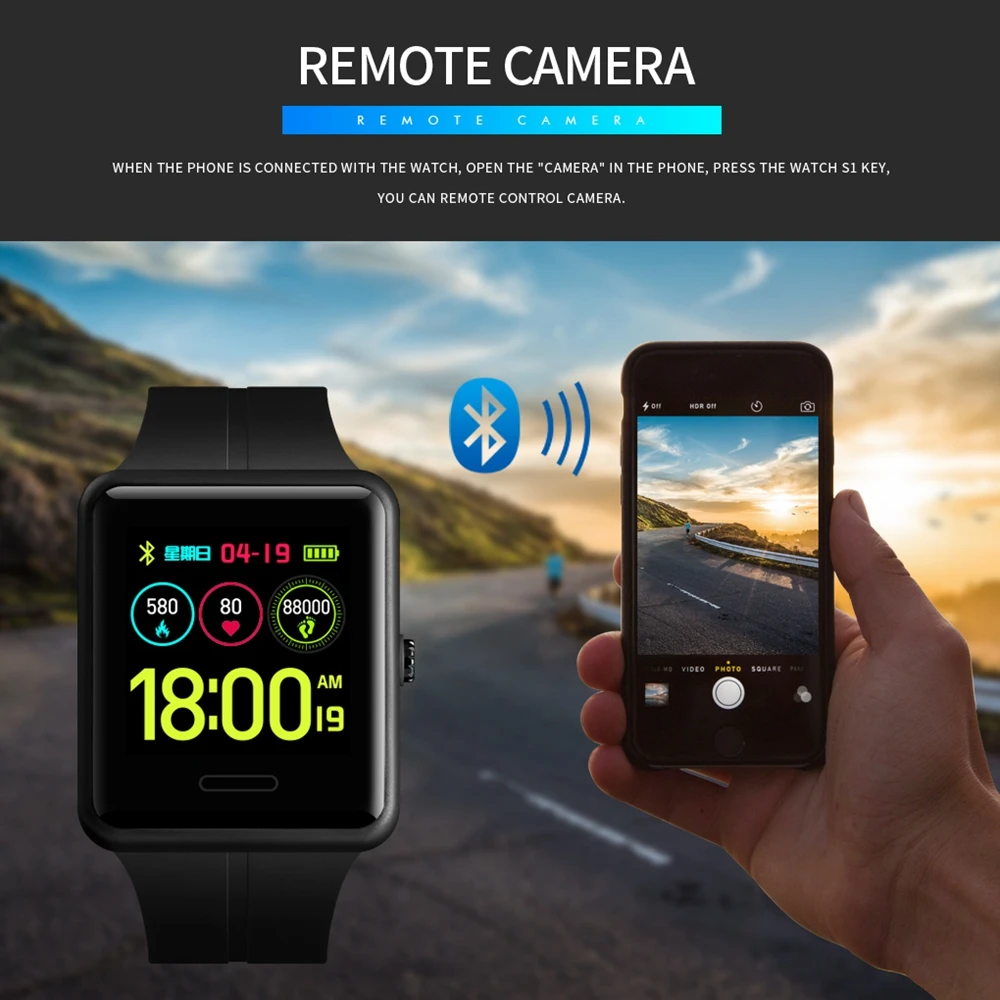 SKMEI часы мужские женские модные спортивные цифровые многофункциональные BlueTooth
