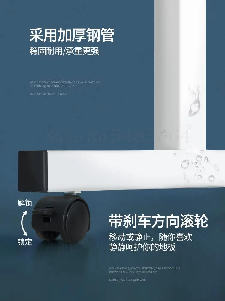 Простой компьютерный стол для ноутбука Настольная домашняя кровать простой