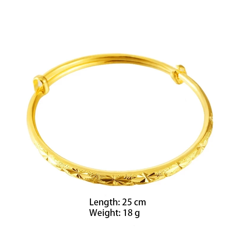 Заводская цена сохраняйте цвет вьетнамские аллювиальные золотые браслеты