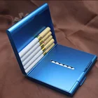 Контейнер для хранения сигар, металлический, для мужчин, подарочные аксессуары для курения, чехол для сигарет 9,2*8,2*2 см, карманная коробка держатель для табака, 1 шт.