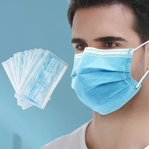 3-слойные одноразовые защитные маски со сборкой для лица противопылевая противотуманная безопасная дышащая маска Нетканая LK003