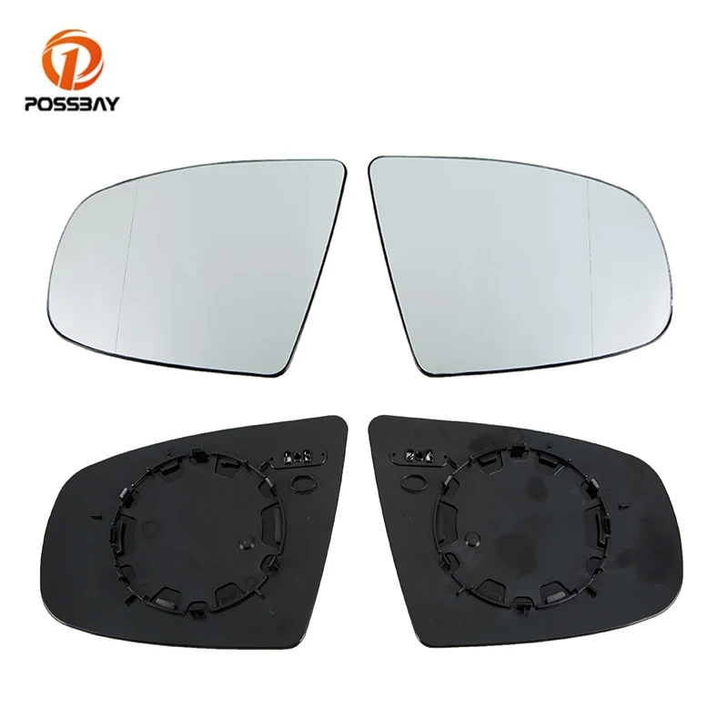 Автомобильное зеркало заднего вида POSSBAY 2 шт. стекло с подогревом для дверного