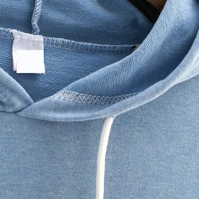 

Spring Nice Women's Hoodie Sports Shirt Fashion Stripe Patch Casual Hoodie Cotton Spring Clothing