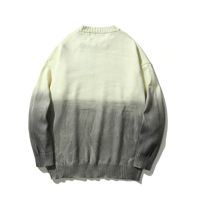 

Winter Christmas Sweater Hip Hop Casual Knitted Smile Face Pullover Jumper Harajuku Fashion Knitwear Sweater Tops Outwear WY375