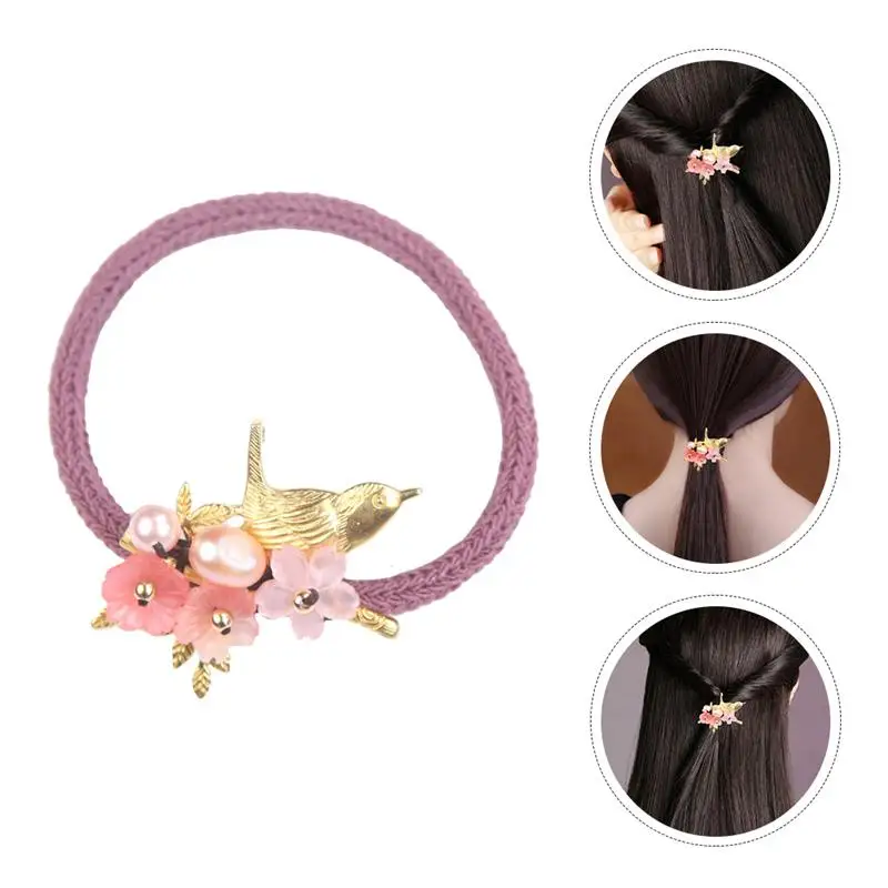 

1pc Vintage Creative Hair Rope Ponytail Holder Hair Tie Hair Band for Woman Girl Lady