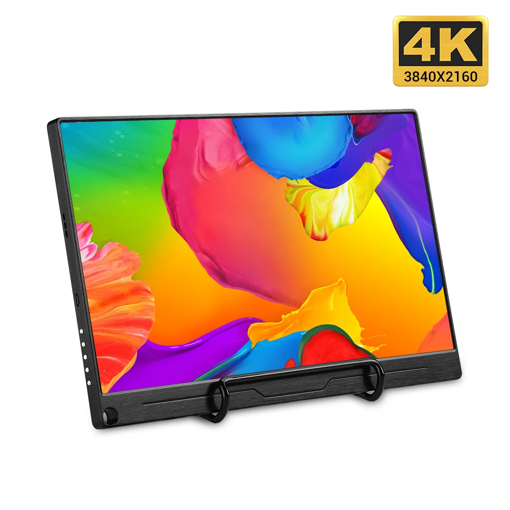 Eyoyo 15,6 дюймов 4K монитор HDR 3840X2160 ips HDMI type-C экран дисплей Портативный Видео игровой монитор PS4 малиновый ПК компьютер