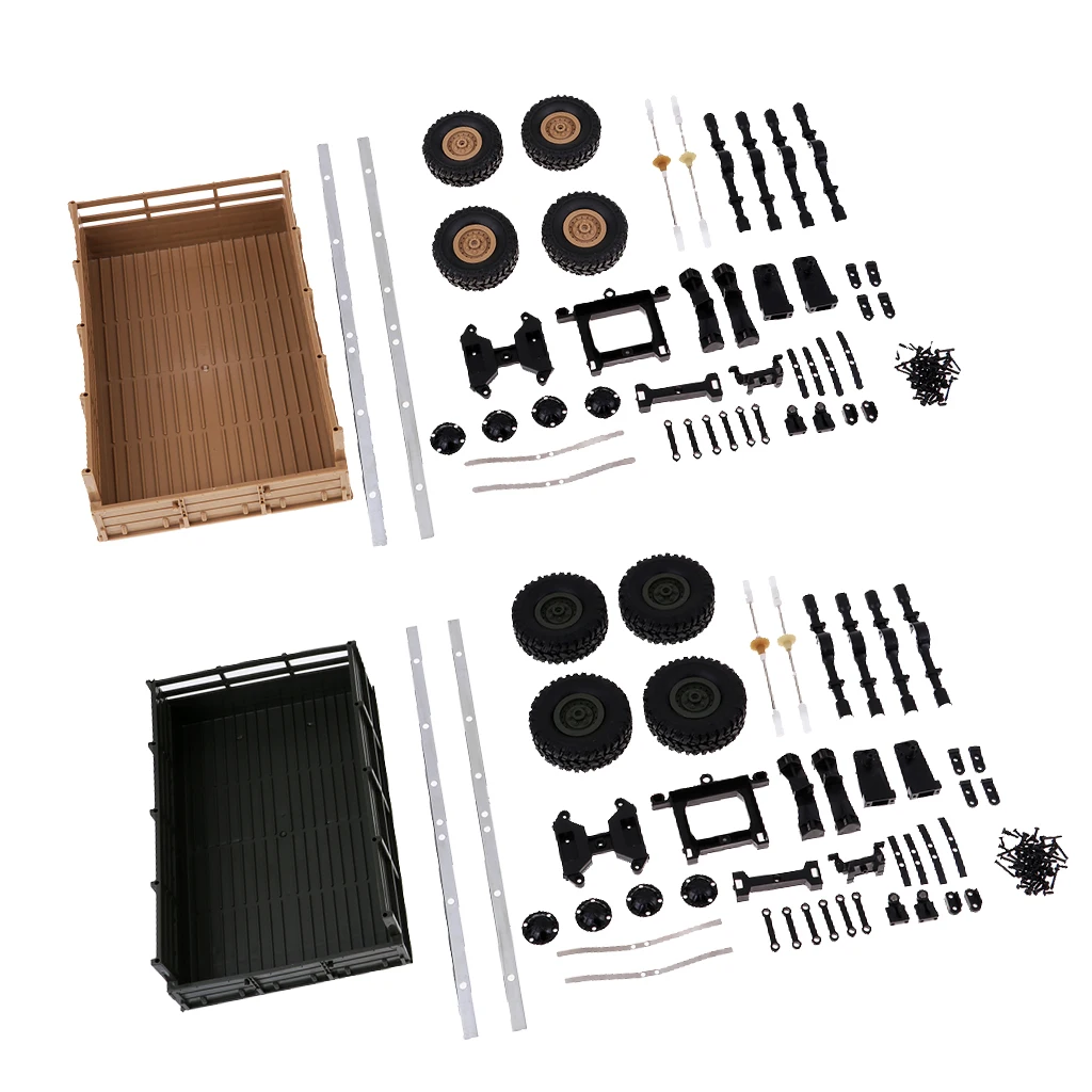 

Upgrade Trailer RC Car DIY Part Set For WPL B1 B14 B16 B24 1/16 Car