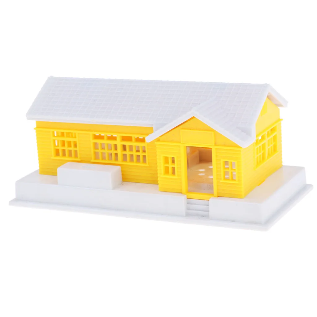 Модель строительного дома maideal HO Scale модель расположения поезда 1:87|Наборы для