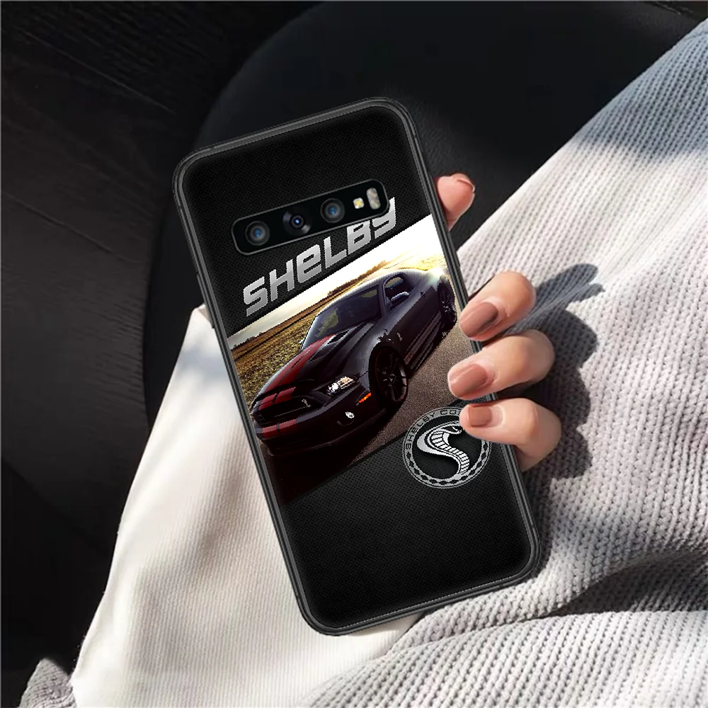 

Ford cobra GT500 Shelby Phone Case Cover Hull For Samsung Galaxy S 7 8 9 10 e 20 FE edge uitra plus Note 9 10 20 black Cell